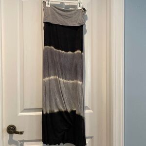 lucky brand strapless coverup tie dye M/L